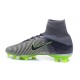Nike Soccer Cleats - Nike Mercurial Superfly V FG Grey Black Green