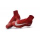 Nike Soccer Cleats - Nike Mercurial Superfly V FG Red White Black