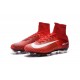 Nike Soccer Cleats - Nike Mercurial Superfly V FG Red White Black