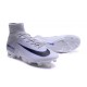 Nike Soccer Cleats - Nike Mercurial Superfly V FG White Grey Black