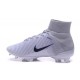 Nike Soccer Cleats - Nike Mercurial Superfly V FG White Grey Black