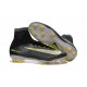 Nike Soccer Cleats - Nike Mercurial Superfly V FG CR7 Black Silver Volt