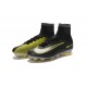 Nike Soccer Cleats - Nike Mercurial Superfly V FG CR7 Black Silver Volt