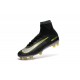 Nike Soccer Cleats - Nike Mercurial Superfly V FG CR7 Black Silver Volt