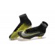 Nike Soccer Cleats - Nike Mercurial Superfly V FG CR7 Black Silver Volt