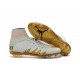 Nike HyperVenom Phantom II FG Men's Firm-Ground Soccer Cleats Neymar x Jordan White Gold