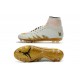 Nike HyperVenom Phantom II FG Men's Firm-Ground Soccer Cleats Neymar x Jordan White Gold