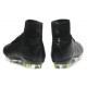 Nike Men's Mercurial Superfly 4 FG Football Cleats Black Volt