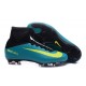 Nike Soccer Cleats - Nike Mercurial Superfly V FG Green Yellow Black