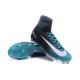 Nike Soccer Cleats - Nike Mercurial Superfly V FG Black Blue White