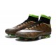 New Nike Mercurial Superfly IV FG Football Shoes Green Black White Multicolor