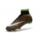 New Nike Mercurial Superfly IV FG Football Shoes Green Black White Multicolor