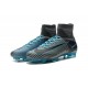 Nike Soccer Cleats - Nike Mercurial Superfly V FG Grey Blue Black