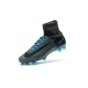 Nike Soccer Cleats - Nike Mercurial Superfly V FG Grey Blue Black