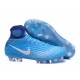 New Nike Shoes - Nike Magista Obra II FG Soccer Boots Bleu Blanc