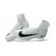 Football Boots For Men Nike Mercurial Superfly 5 FG White Black