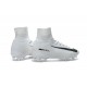 Football Boots For Men Nike Mercurial Superfly 5 FG White Black