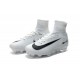 Football Boots For Men Nike Mercurial Superfly 5 FG White Black