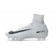 Football Boots For Men Nike Mercurial Superfly 5 FG White Black