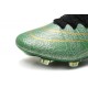 Nike Soccer Shoes - Mercurial Superfly 4 FG Soccer Cleats Green Gold Black