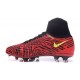2016 Nike Magista Obra II FG FG Football Boots Black Red Yellow