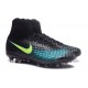 2016 Nike Magista Obra II FG FG Football Boots Black Blue Green