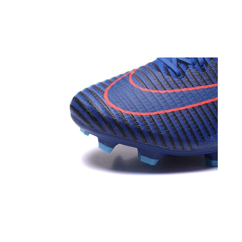 Nike Soccer Cleats - Nike Mercurial Superfly V FG Chelsea FC Blue Orange