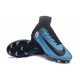 Football Boots For Men Nike Mercurial Superfly 5 FG Manchester City FC Black Blue