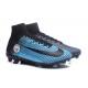 Football Boots For Men Nike Mercurial Superfly 5 FG Manchester City FC Black Blue