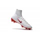 Football Boots For Men Nike Mercurial Superfly 5 FG White Red