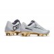 Men's Football Cleats Nike Mercurial Vapor XI FG CR7 Vitórias White Gold Black