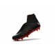 Nike HyperVenom Phantom II FG Men's Firm-Ground Soccer Cleats Jordan Black Red White