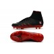 Nike HyperVenom Phantom II FG Men's Firm-Ground Soccer Cleats Jordan Black Red White