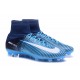 Cheap Nike Mercurial Superfly 5 FG Soccer Shoes OnSale Blue White
