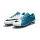 New Soccer Cleats Nike HyperVenom Phantom III FG White Black Photo Blue