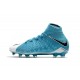 Nike Soccer Cleats 2017 New Nike Hypervenom Phantom 3 DF FG White Black Photo Blue