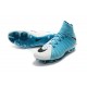 Nike Soccer Cleats 2017 New Nike Hypervenom Phantom 3 DF FG White Black Photo Blue