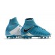 Nike Soccer Cleats 2017 New Nike Hypervenom Phantom 3 DF FG White Black Photo Blue
