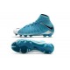 Nike Soccer Cleats 2017 New Nike Hypervenom Phantom 3 DF FG White Black Photo Blue