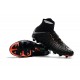 Nike Hypervenom phantom III DF FG Neymar Soccer Shoes Metallic Silver Black Anthracite