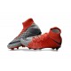 Nike Hypervenom phantom III DF FG Neymar Soccer Shoes Wolf Grey Purple Dynasty Max Orange