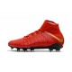 Cheap High Top Nike Hypervenom Phantom III DF FG For Men Red Gold