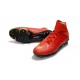 Cheap High Top Nike Hypervenom Phantom III DF FG For Men Red Gold