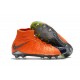 Nike Hypervenom phantom III DF FG Neymar Soccer Shoes Wolf Grey Purple Dynasty Max Orange