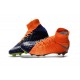 Nike Hypervenom phantom III DF FG Neymar Soccer Shoes Wolf Grey Purple Dynasty Max Orange