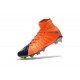 Nike Hypervenom phantom III DF FG Neymar Soccer Shoes Wolf Grey Purple Dynasty Max Orange