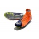 Nike Hypervenom phantom III DF FG Neymar Soccer Shoes Wolf Grey Purple Dynasty Max Orange