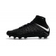 Nike Hypervenom phantom III DF FG Neymar Soccer Shoes Black White