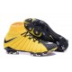 Cheap High Top Nike Hypervenom Phantom III DF FG For Men Yellow Black