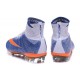 Nike Mercurial Superfly IV FG Soccer Boots - Shoes For Men Blue Orange White